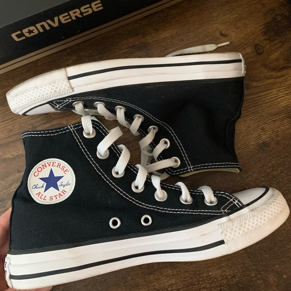 Black High Converse